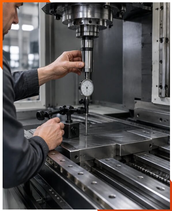 Точная калибровка осей производственных станков с ЧПУ в Пензе